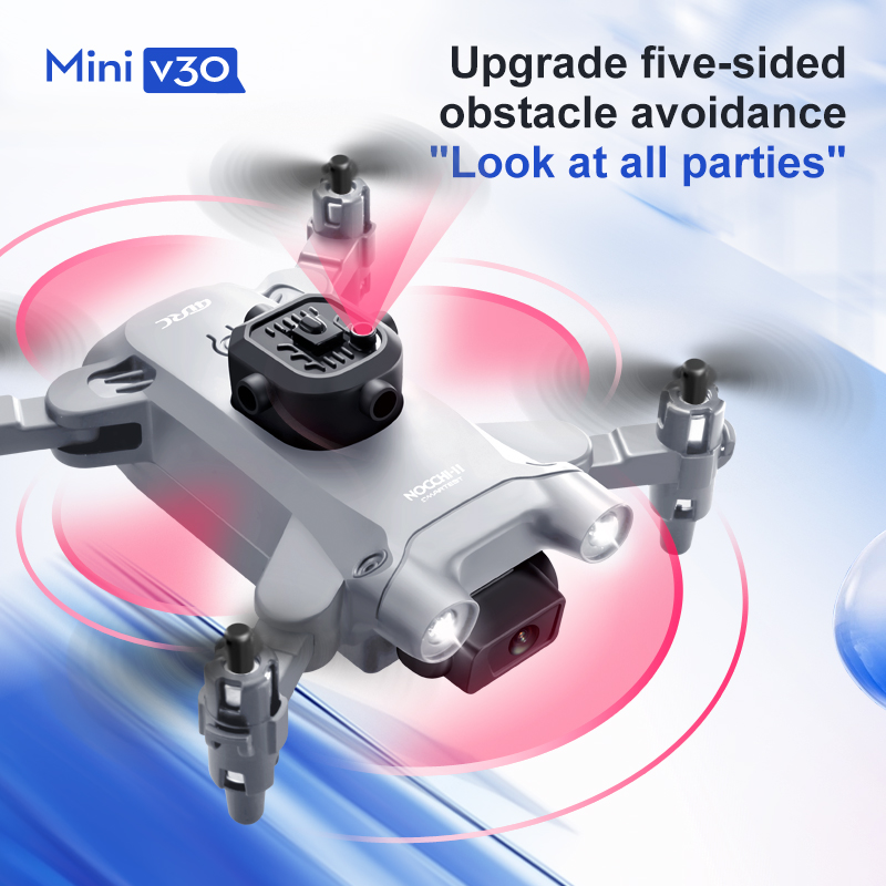 طائرة بدون طيار صغيرة V30 WiFi - مراجعة Drone Racing Camera وسعره