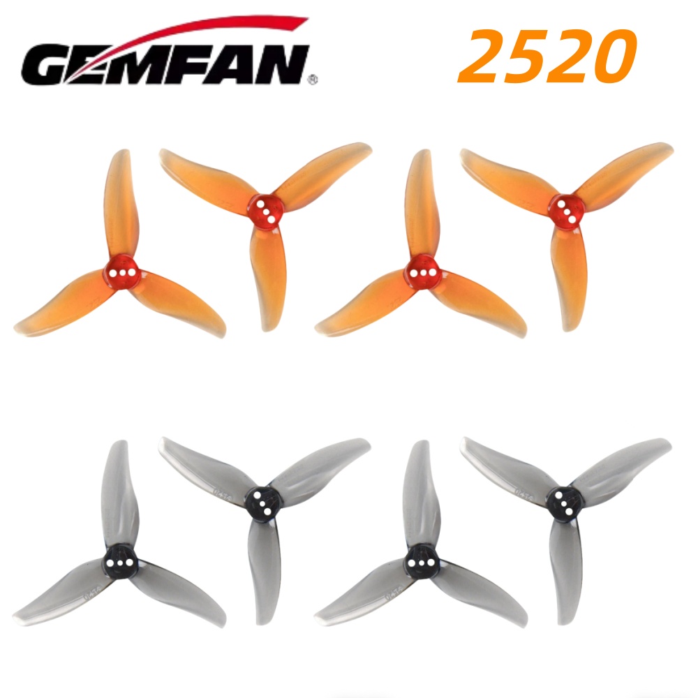 4 أزواج من مراوح Gemfan Hurric - مراجعة Drone Racing Propeller وسعره