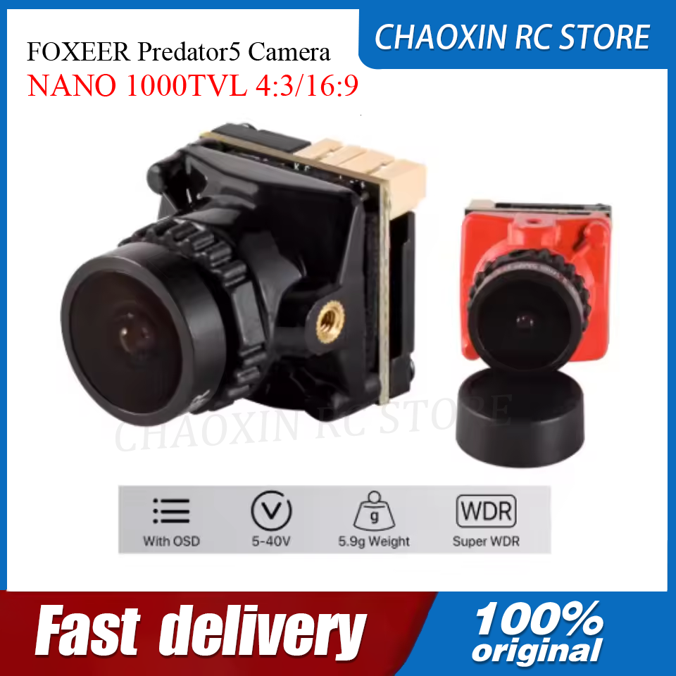 كاميرا FOXEER Predator5 NANO 1 - مراجعة Drone Racing Camera وسعره